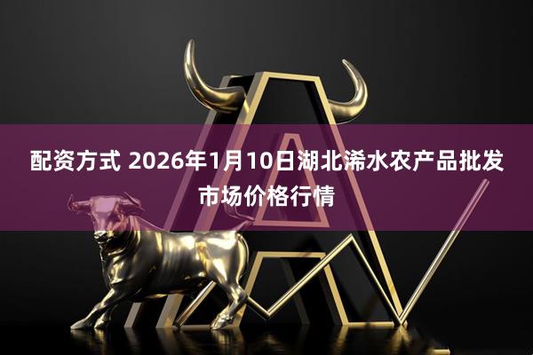 配资方式 2026年1月10日湖北浠水农产品批发市场价格行情