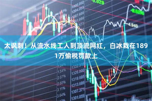 太讽刺！从流水线工人到顶流网红，白冰栽在1891万偷税罚款上
