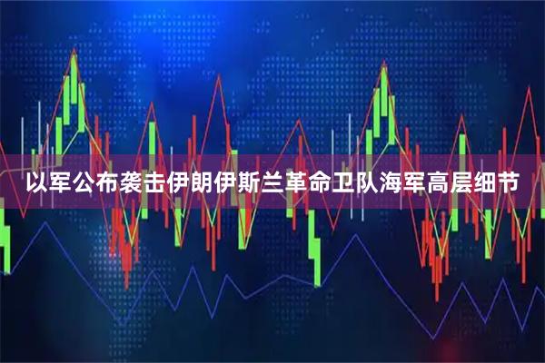 以军公布袭击伊朗伊斯兰革命卫队海军高层细节